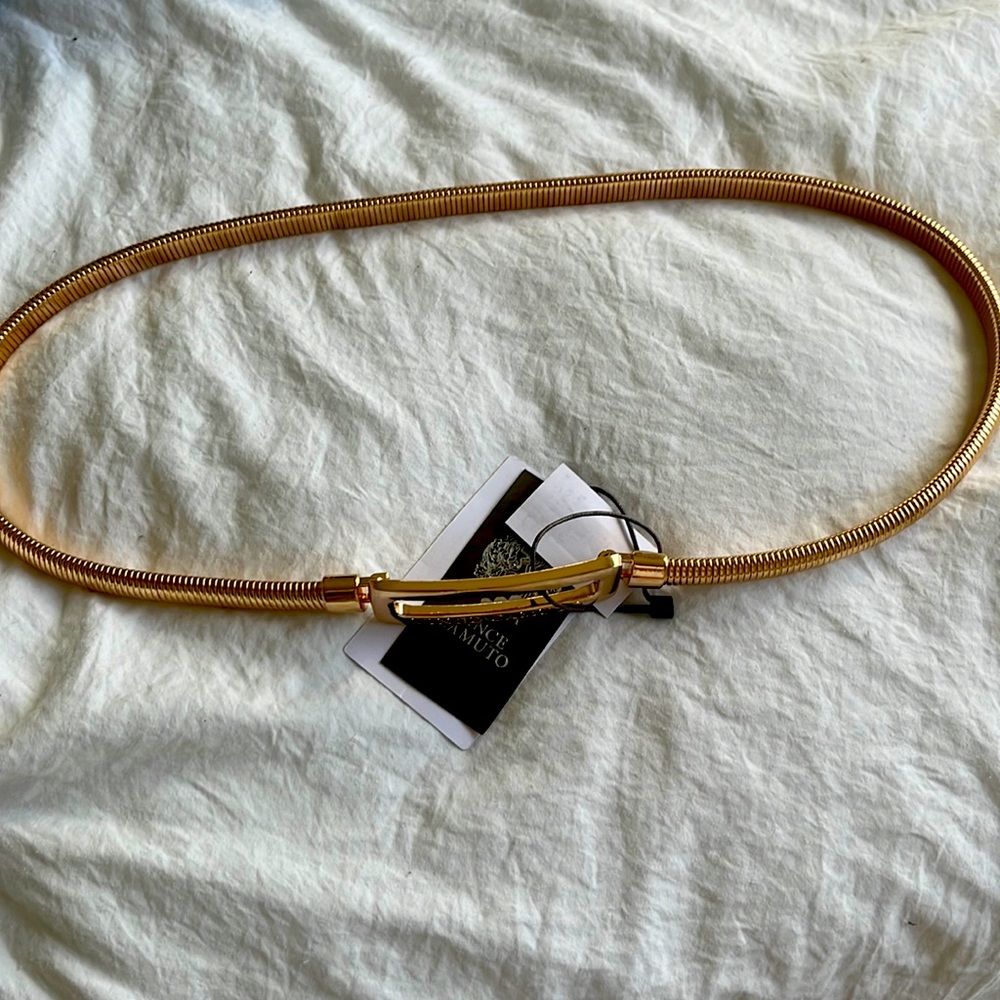 Gold Vince Camuto belt
